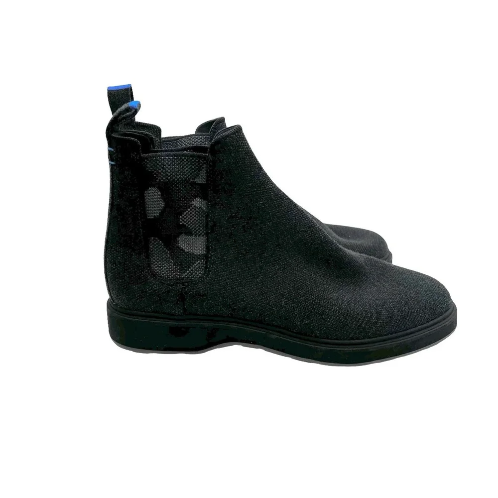 Rothy's Merino Wool Chelsea Boots Dark Gray Men's Size 13